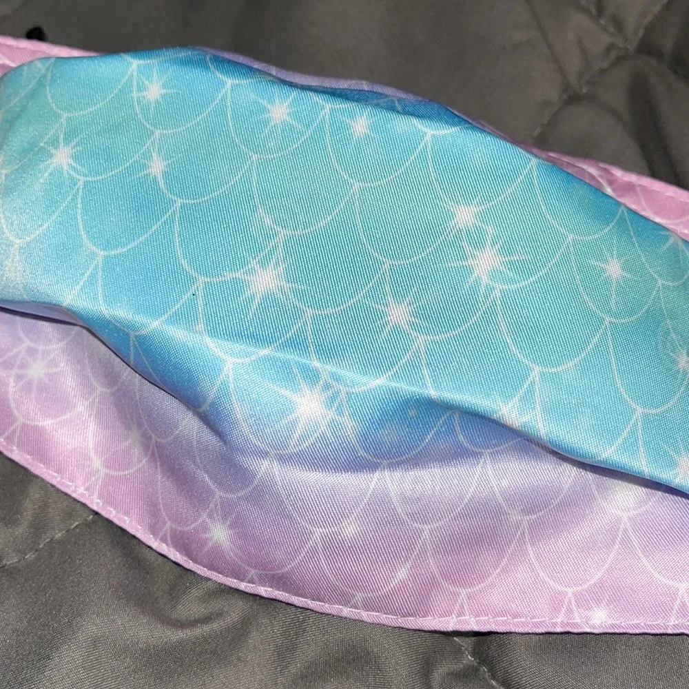 New mermaid scale face mask